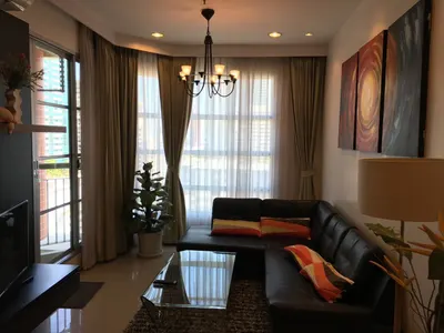 Citi smart Sukhumvit 18的2房公寓出租，第2张，共5张