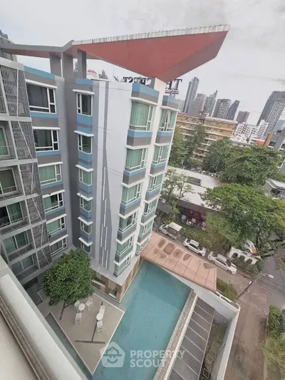 The Crest Sukhumvit 49の1ベッドルームコンドミニアム（賃貸）、写真6/6