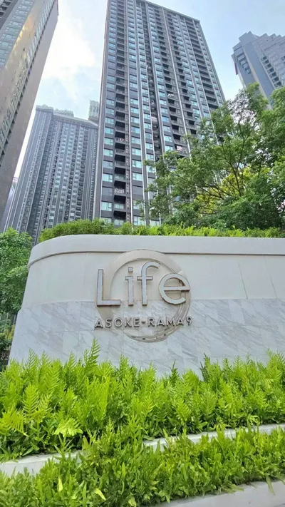LIFE Asoke - Rama 9的2房公寓出租，第6张，共7张
