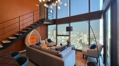 The Lofts Silom by Raimon Landの2ベッドルームコンドミニアム（賃貸）、写真2/6