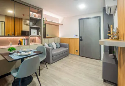 Atmoz Palacio Ladprao Wanghin | แอทโมซ พาลาซิโอ ลาดพร้าว วังหินの1ベッドルームコンドミニアム（賃貸）、写真5/7