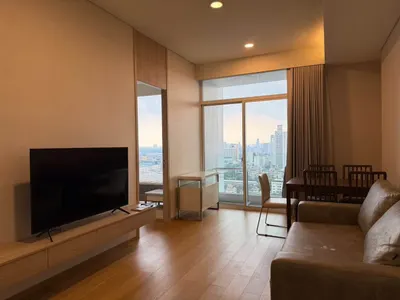 2-bed condo for rent near MRT Khlong Toei, photo 2 of 5