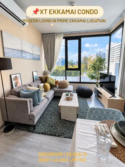 2-bed condo for rent at XT Ekkamai, photo 1 of 5