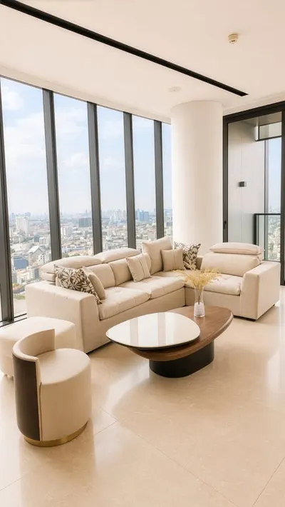 Banyan Tree Residences Riverside Bangkok บันยัน ทรี เรสซิเดนซ์ ริเวอร์ไซด์ กรุงเทพ的2房公寓出租，第1张，共10张