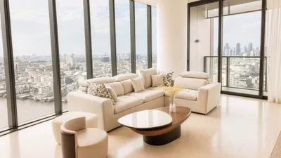Banyan Tree Residences Riverside Bangkok บันยัน ทรี เรสซิเดนซ์ ริเวอร์ไซด์ กรุงเทพ的2房公寓出租，第6张，共10张