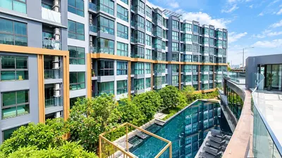 The Excel Hideaway Sukhumvit 71の1ベッドルームコンドミニアム（賃貸）、写真1/5
