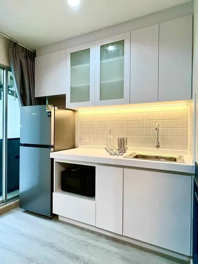 Lumpini Condo Town Bodindecha-Ramkhamhaengの1ベッドルームコンドミニアム（賃貸）、写真9/10