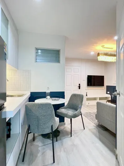 Lumpini Condo Town Bodindecha-Ramkhamhaengの1ベッドルームコンドミニアム（賃貸）、写真8/10