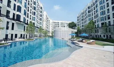 UNiO Sukhumvit 72の1ベッドルームコンドミニアム（賃貸）、写真6/7