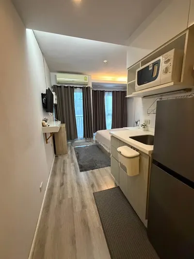 Studio condo for rent near MRT Yaek Pak Kret, photo 2 of 5