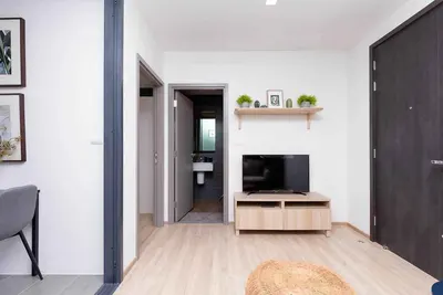 THE BASE Garden Rama 9の1ベッドルームコンドミニアム（賃貸）、写真9/10
