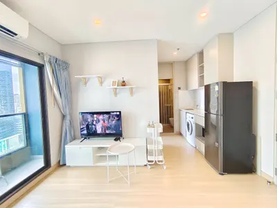 Lumpini Suite Phetchaburi - Makkasan的1房公寓出租，第3张，共5张