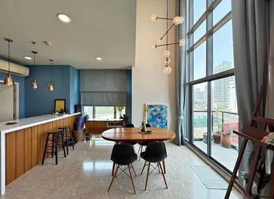 The Crest Sukhumvit 34の2ベッドルームコンドミニアム（賃貸）、写真6/10