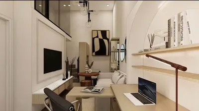 2-bed condo for rent at Park Origin Ratchathewi, photo 2 of 5