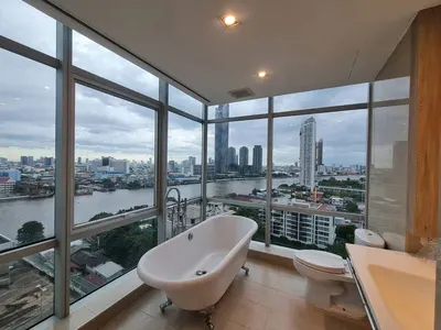 Baan Sathorn Chao Phraya的1房公寓出租，第1张，共5张