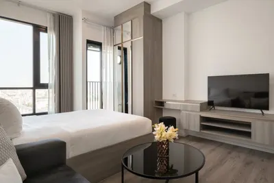 Knightsbridge Sukhumvit-Thepharak的开间公寓出租，第2张，共5张
