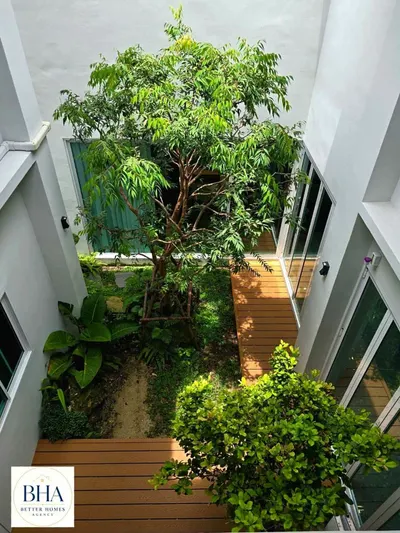 MRT 拉玛9站附近的3房独栋住宅出租，第2张，共5张