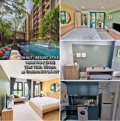 Appartement 1 chambre à louer à THE BASE Sukhumvit 50, photo 1 sur 5