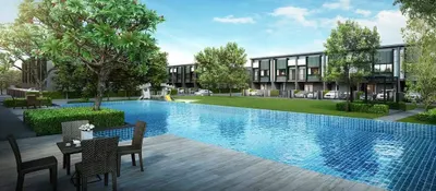 1-bed condo for rent at THE BASE Garden Rama 9, photo 1 of 5