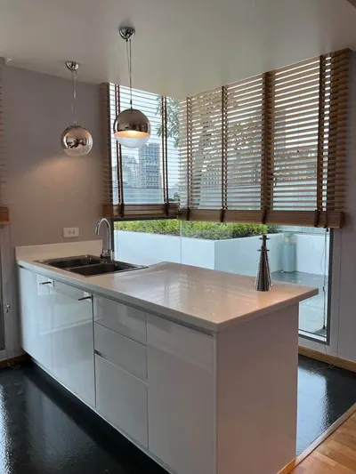 AEQUA Residence Sukhumvit 49的1房公寓出租，第2张，共7张