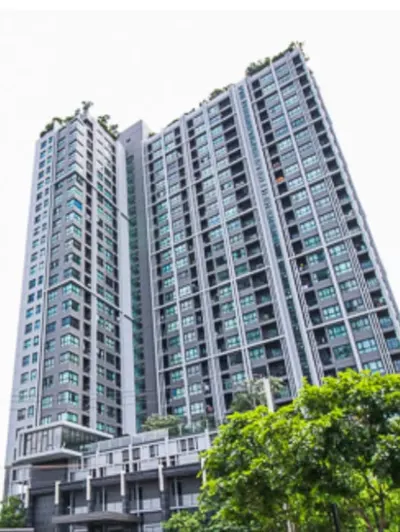 THE BASE Park West - Sukhumvit 77の2ベッドルームコンドミニアム（賃貸）、写真1/5
