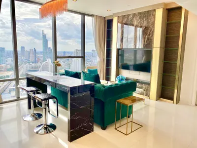 The Bangkok Sathorn-Taksin的1房公寓出售，第1张，共5张