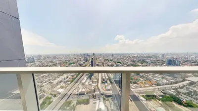 BTS サパンタクシン駅周辺の2ベッドルームコンドミニアム（賃貸）、写真4/5