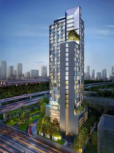 Chewathai Residence Asokeの1ベッドルームコンドミニアム（賃貸）、写真6/6