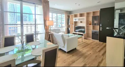 Citi smart Sukhumvit 18の2ベッドルームコンドミニアム（賃貸）、写真3/7